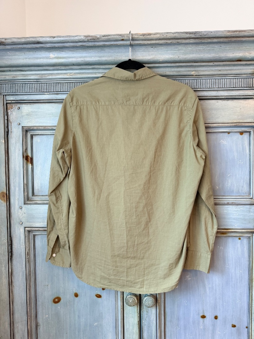 Frank & Eileen Eileen Shirt in Olive Green Color Size XS - Picture 7 of 7